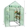 8 shelves Mini Walk In Greenhouse Outdoor Gardening Plant Green House